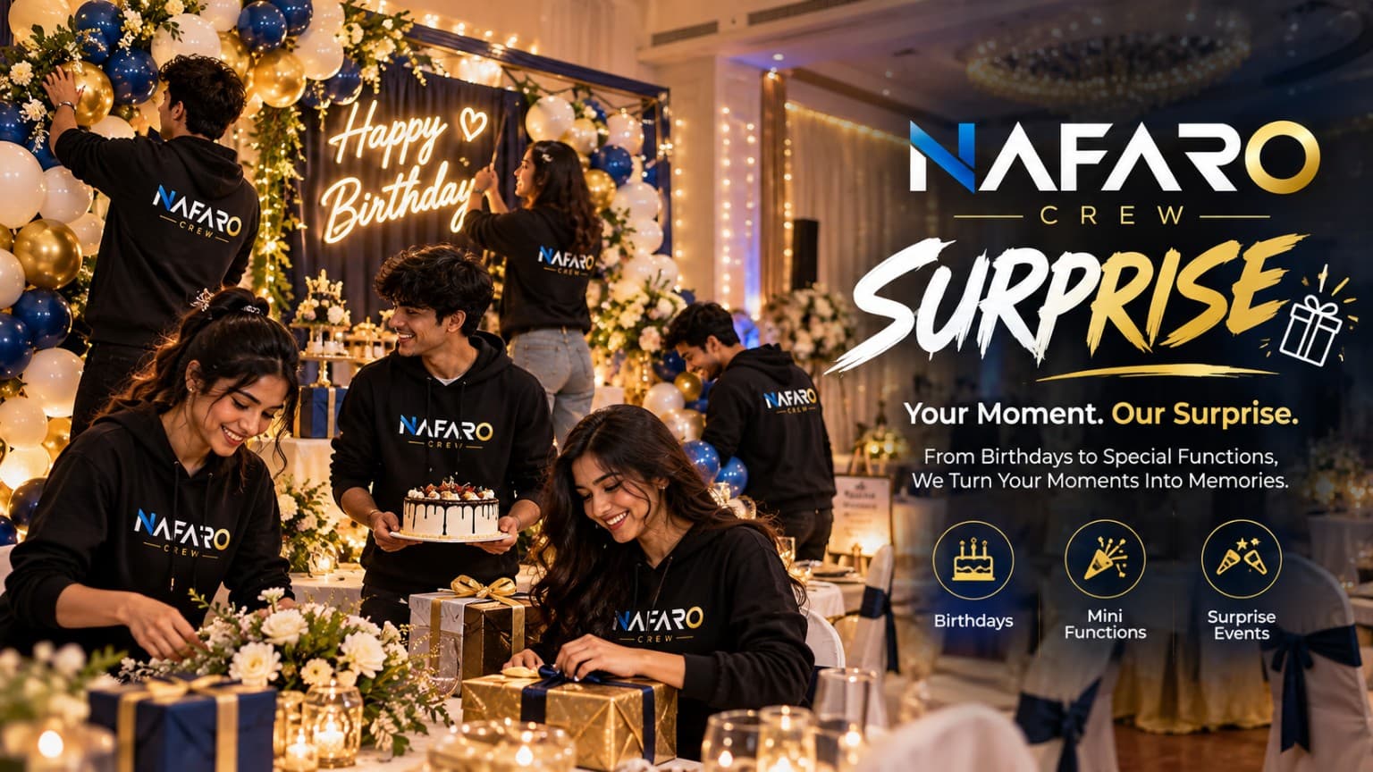 Nafaro Crew hair and beauty service